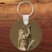 美しいエンジェルキーチェーン キーホルダー (正面)