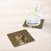 美しいエンジェルコースターセット スクエアペーパーコースター (インサイチュ)