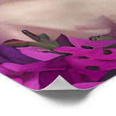 美しいエンチャントレスファンタジーAIアート ポスター (角)