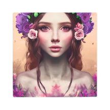 美しいエンチャントレスファンタジーAIアート