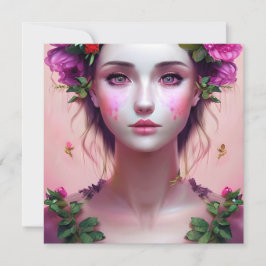 美しいエーテルの女性のファンタジーアート