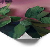 美しいエーテル魅惑の女性ファンタジーアート ポスター (角)