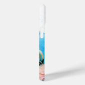 美しいオウム熱帯フローラ水カラーアロハ Case-Mate iPhoneケース (裏面 / 右)