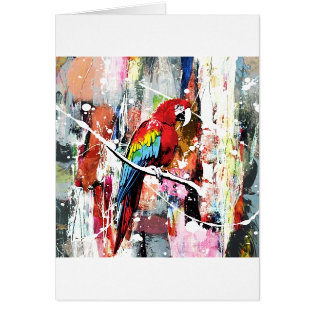 美しいオウム (正面)