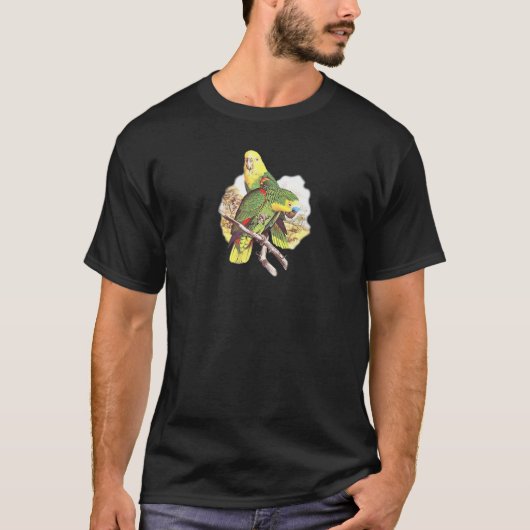 美しいオウム Tシャツ (正面)