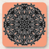 美しいオクタグリフダスクコースター コースター (正面)