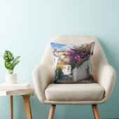 美しいオビドスの町と城 – ザ実在ポルトガル クッション (椅子)