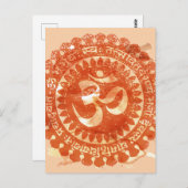 美しいオムポストカード ポストカード (正面/裏面)