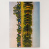 美しいオランダの田舎の風景 ジグソーパズル (縦)