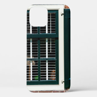 美しいオランダ伝統的ハウス。レンガの壁 iPhone 12ケース