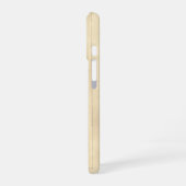 美しいオレンジの芸術作品 iPhone 16ケース (左側面)