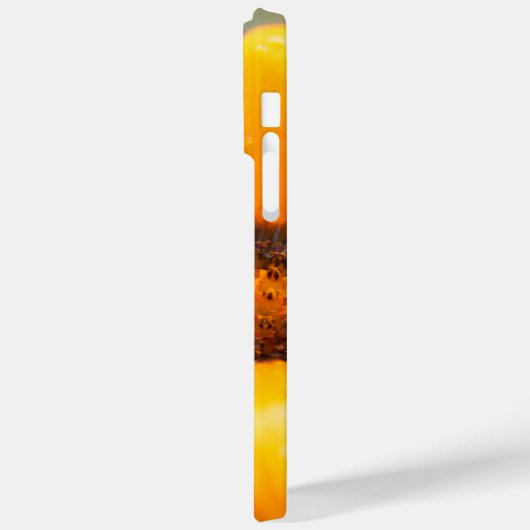 美しいオレンジアフリカデイジー写真カスタム Case-Mate iPhoneケース (裏面 / 左)