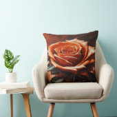美しいオレンジゴシックバラ クッション (椅子)