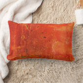 美しいオレンジ石のデザインの装飾用クッション ランバークッション (ブランケット)
