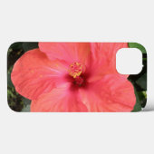 美しいオレンジ色のハイビスカスフラワーiPadケース Case-Mate iPhoneケース (裏面 (横))