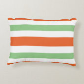 美しいオレンジ色のポピーの花、カスタマイズ可能。 アクセントクッション (裏面)