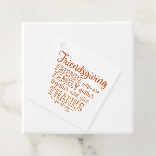 美しいオレンジ色の友情 フェイバータグ (インサイチュ)