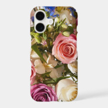 美しいオーガニックフラワーiPhone 17ケース