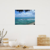 美しいオーシャンビュー ポスター (キッチン)