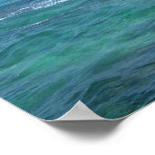 美しいオーシャンビュー ポスター (角)