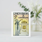 美しいオーストリアジュゲンドスティルアールヌーボー ポストカード (スタンド正面)