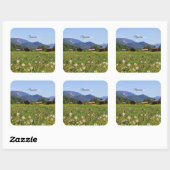 美しいオーストリア スクエアシール (シート)