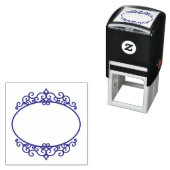 美しいオーナメントサークルスクラップブック作り セルフインキングスタンプ (インサイチュ)