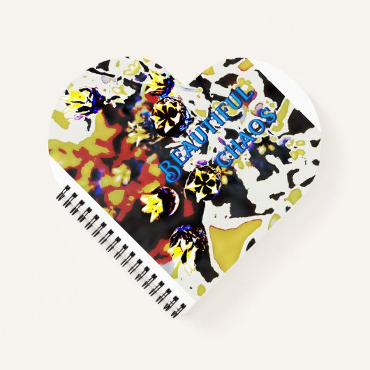 美しいカオスジャーナル ノートブック (正面)