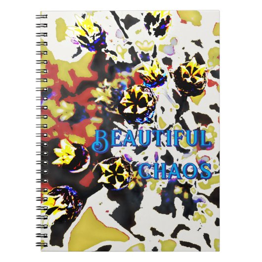 美しいカオスジャーナル ノートブック (正面)