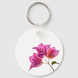 美しいカゴジフール 紙の花 植物 ボタニカル フラワー キーホルダー