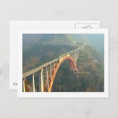 美しいカシミール渓谷 – ヒマラヤインド ポストカード (正面/裏面)