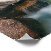 美しいカスケード春 ポスター (角)