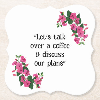 美しいカスタマイズフローラパルプ板 ペーパーコースター