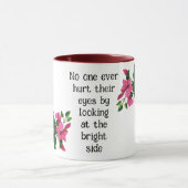 美しいカスタマイズフローラ魔法専門 マグカップ (中央)