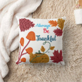 美しいカスタマイズ感謝祭テーマ クッション (ブランケット)