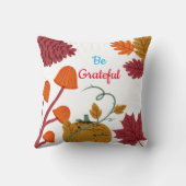 美しいカスタマイズ感謝祭テーマ クッション (裏面)