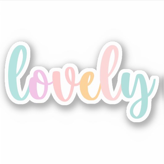 美しいカスタムカットビニールシール シール (正面)