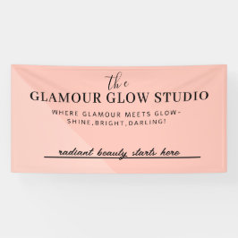 美しいカスタムサルーン名とラベルラインバナー 横断幕