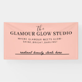 美しいカスタムサルーン名とラベルラインバナー 横断幕