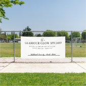 美しいカスタムサルーン名とラベル行 横断幕 (インサイチュ)