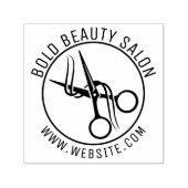 美しいカスタムサロンシザーロゴセルフインキングスタンプ セルフインキングスタンプ (デザイン)