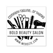 美しいカスタムサロンツール美容師ありがとう セルフインキングスタンプ (デザイン)