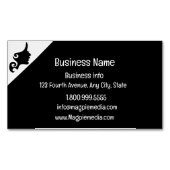 美しいカスタムスタイリストエステティシャン名刺 マグネット名刺 (正面)