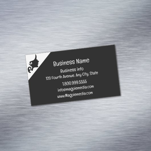 美しいカスタムスタイリストエステティシャン名刺 マグネット名刺 (インサイチュ)