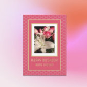 美しいカスタムハッピーバースデー叔母カード カード