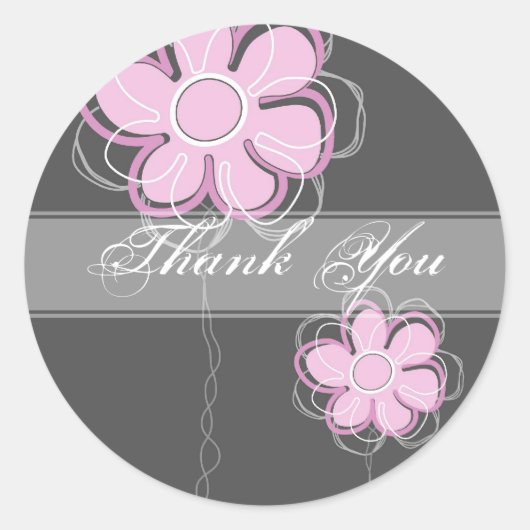 美しいカスタムフローラシール ラウンドシール (正面)