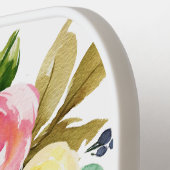 美しいカスタムフローラピックボールパドル ピックルボールラケット (左詳細)