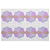 美しいカット＆縫製ボヘミアンスタイルの花キット ファブリック (ヤード)