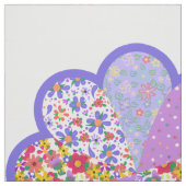 美しいカット＆縫製ボヘミアンスタイルの花キット ファブリック (見本)