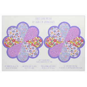 美しいカット＆縫製ボヘミアンスタイルの花キット ファブリック